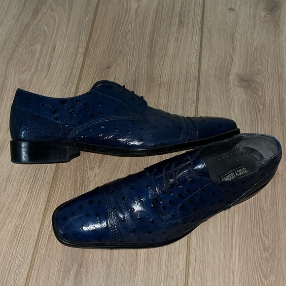Stacey Adams men’s ostrich shoes - Picture 1 of 8